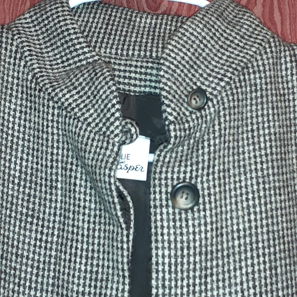 JOAN LESLIE BY KASPER 2 PIECE SKIRT SET BUSINESS/DINNER/CHURCH WOMEN'S SIZE 8 - Picture 5 of 16